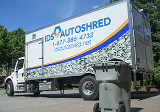 Shred Truck Arrives